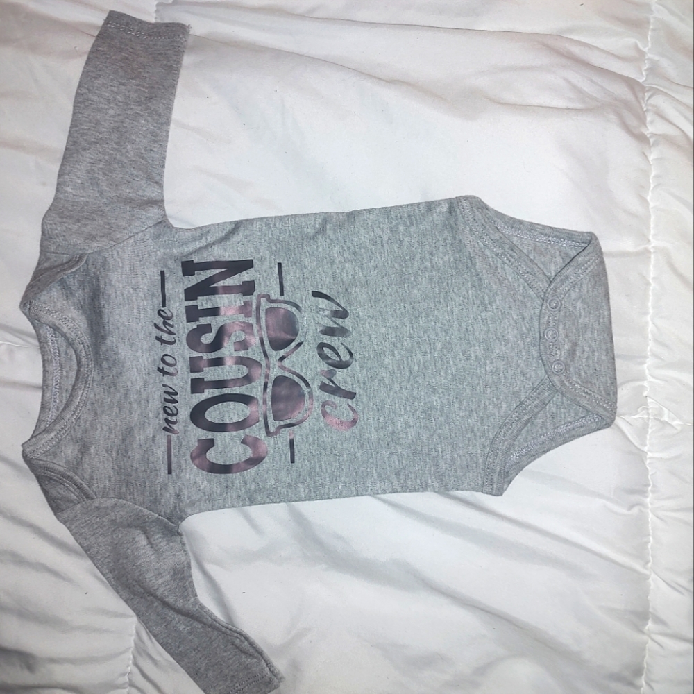 Infant 0-3 onesie New